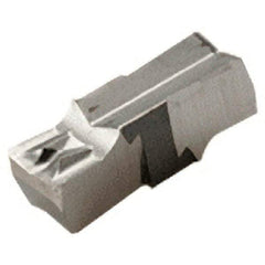 Iscar - 478055GIFI Grade IC20, 4.78mm Cutting Width Carbide Grooving Insert - 15.5mm Max Depth of Cut, Neutral, 0.55mm Corner Radius, Uncoated - Best Tool & Supply