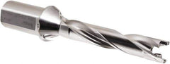 Iscar - 1-1/16" to 27.9mm Diam, 5xD, 135mm Max Depth, 40mm Shank Diam, 245.7mm OAL, Replaceable-Tip Drill - FCP, HCP-IQ, ICK, ICK-2M, ICM, ICP, iCP-2M Insert, 50100387 Toolholder, Series SumoCham - Best Tool & Supply