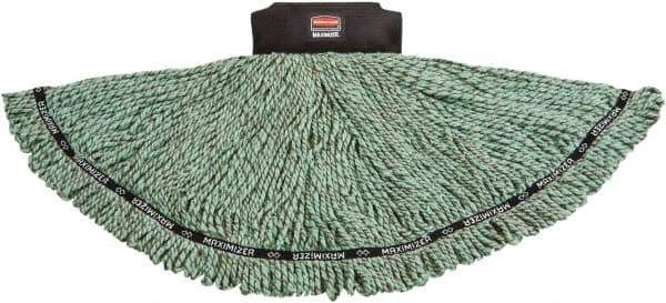 Rubbermaid - Black Head Band, Large Microfiber Loop End Mop Head - 4 Ply - Best Tool & Supply