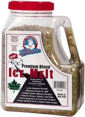 Bare Ground Solutions - 12 Lb Jug Calcium Chloride Granules - Effective to -20°F - Best Tool & Supply