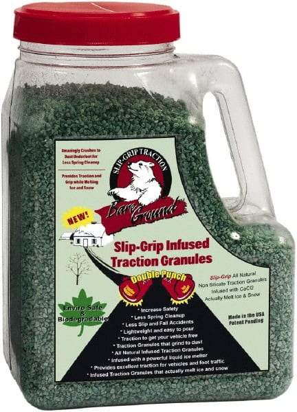 Bare Ground Solutions - 5 Lb Jug Calcium Chloride Granules - Effective to -20°F - Best Tool & Supply