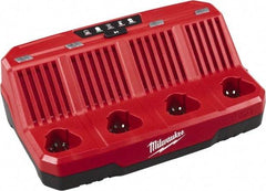 Milwaukee Tool - 12 Volt, 4 Battery Lithium-Ion Power Tool Charger - Best Tool & Supply