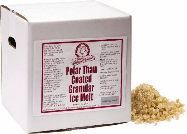 Bare Ground Solutions - 40 Lb Box Granules - Effective to -20°F - Best Tool & Supply