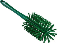 Vikan - 3-1/2" Diam Polyester Bottle Brush - 17" OAL, 6-1/4" Head Length, Polypropylene Handle - Best Tool & Supply