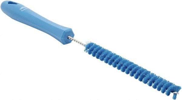 Vikan - 0.6" Diam Polyester Tube Brush - 12.2031" OAL, 6-1/2" Head Length, Polypropylene Handle - Best Tool & Supply