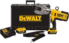 DeWALT - 6 Ton Electric Crimper - Includes DCE350, (2) DCB204, DCE115, Shoulder Strap, Kit Box - Best Tool & Supply