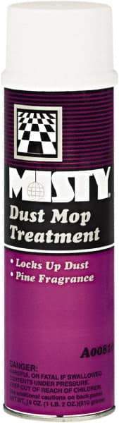 Misty - Aerosol Dust Mop Treatment - Use on Asphalt, Cement, Concrete, Ceramic, Laminates, Finished Wood, Linoleum, Vinyl, Terrazzo, Rubber, Vinyl Composite Tile (VCT) - Best Tool & Supply