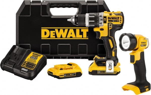 DeWALT - 20V 1/2" Chuck Cordless Hammer Drill - Best Tool & Supply