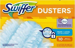 Swiffer - 6" Long Fiber Duster - 6" OAL, Light Blue - Best Tool & Supply