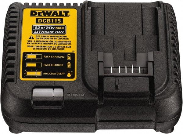 DeWALT - 12 & 20 Volt, 1 Battery Lithium-Ion Power Tool Charger - 1 hr & 30 min to Charge, 12/20 Volt Max Batteries Power Source - Best Tool & Supply