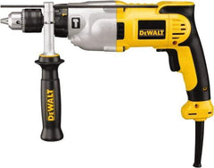 DeWALT - 120 Volt 1/2" Keyed Chuck Electric Hammer Drill - 0 to 56,000 BPM, 0 to 3,500 RPM, Reversible - Best Tool & Supply