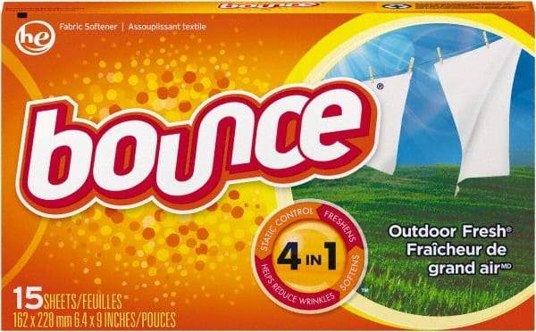 Bounce - 360 Sheet Box Fabric Softener Sheets - Outdoor Fresh Scent - Best Tool & Supply