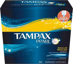 Tampax - Tampons - Regular Absorbency Tampons - Best Tool & Supply