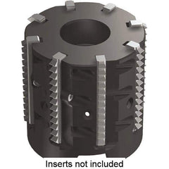 Kennametal - 1.54" Cut Diam, 1.26" Max Depth of Cut, 1/2" Arbor Hole Diam, Indexable Thread Mill - Insert Style TM25, 25mm Insert Size, 5 Inserts, Toolholder Style TMS25, 1.26" OAL - Best Tool & Supply