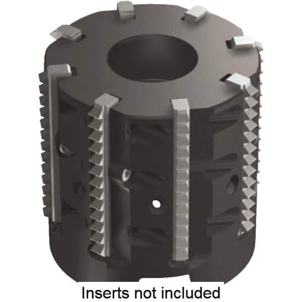 Kennametal - 52mm Cut Diam, 50mm Max Hole Depth, 27mm Arbor Hole Diam, Indexable Thread Mill - Insert Style TM40, 40mm Insert Size, 8 Inserts, Toolholder Style TMS40, 50mm OAL - Best Tool & Supply