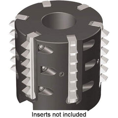 Kennametal - 2.48" Cut Diam, 2" Max Depth of Cut, 1" Arbor Hole Diam, Indexable Thread Mill - Insert Style TM41, 41mm Insert Size, 6 Inserts, Toolholder Style TMS41, 2" OAL - Best Tool & Supply