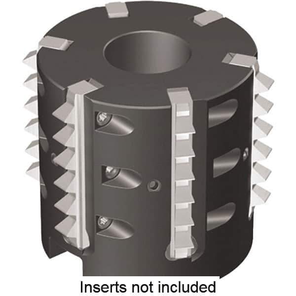 Kennametal - 48mm Cut Diam, 50mm Max Hole Depth, 22mm Arbor Hole Diam, Indexable Thread Mill - Insert Style TM41, 41mm Insert Size, 5 Inserts, Toolholder Style TMS41, 50mm OAL - Best Tool & Supply