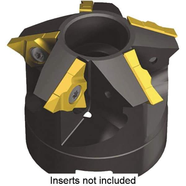 Kennametal - 2.046" Cut Diam, 1.58" Max Depth of Cut, 0.75mm Arbor Hole Diam, Indexable Thread Mill - Insert Style KTM16, 16mm Insert Size, 5 Inserts, Toolholder Style KTMD, 1.58" OAL - Best Tool & Supply