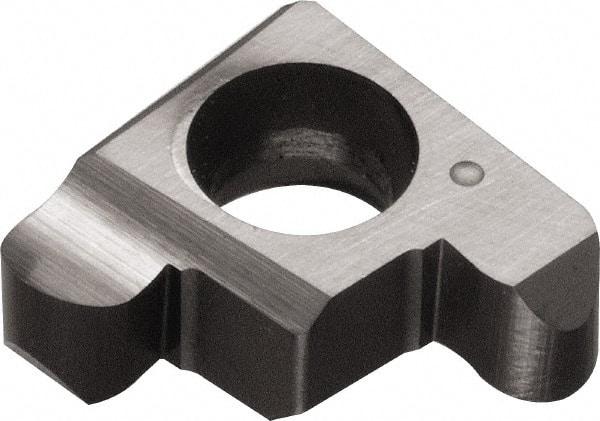 Kyocera - 200GE B Grade PR1225, 2mm Cutting Width Carbide Grooving Insert - 2.2mm Max Depth of Cut, Right Hand, 1mm Corner Radius, Megacoat Finish - Best Tool & Supply