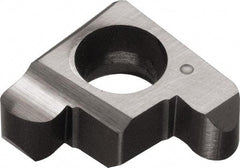 Kyocera - 200GE B Grade PR1225, 2mm Cutting Width Carbide Grooving Insert - 2.2mm Max Depth of Cut, Right Hand, 1mm Corner Radius, Megacoat Finish - Best Tool & Supply