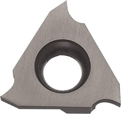 Kyocera - 32TGF Grade PR1215, 0.031" Cutting Width Carbide Grooving Insert - 0.078" Max Depth of Cut, Right Hand, 0.004" Corner Radius, Megacoat Finish - Best Tool & Supply