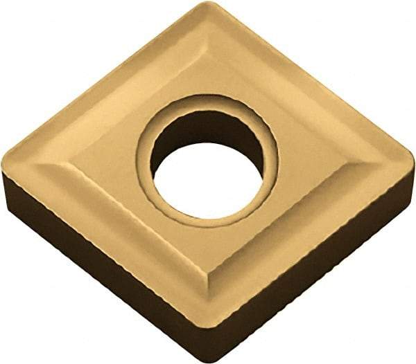 Kyocera - CNMG432 Grade KW10 Carbide Turning Insert - Uncoated, 80° Diamond, 1/2" Inscr Circle, 3/16" Thick, 1/32" Corner Radius - Best Tool & Supply