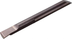 Kyocera - 6.5mm Min Bore Diam, 30mm Max Bore Depth, 6mm Shank Diam, Boring Bar - 0.00315" Corner Radius, Right Hand Cut, Solid Carbide - Exact Industrial Supply