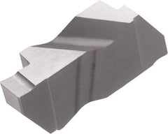 Kyocera - 3062KCGDP Grade TC40, 1/16" Cutting Width Cermet Grooving Insert - 1/8" Max Depth of Cut, Left Hand, 0.008" Corner Radius, TiC/TiN Finish - Best Tool & Supply