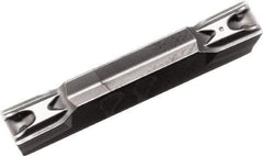 Kyocera - 3020GDM GL Grade PR1225, 3mm Cutting Width Carbide Grooving Insert - Neutral, 0.4mm Corner Radius, Megacoat Finish - Best Tool & Supply