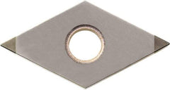 Kyocera - DNGA430.5 Grade KBN510 CBN Turning Insert - Uncoated, 55° Diamond, 1/2" Inscr Circle, 3/16" Thick, 0.008" Corner Radius - Best Tool & Supply