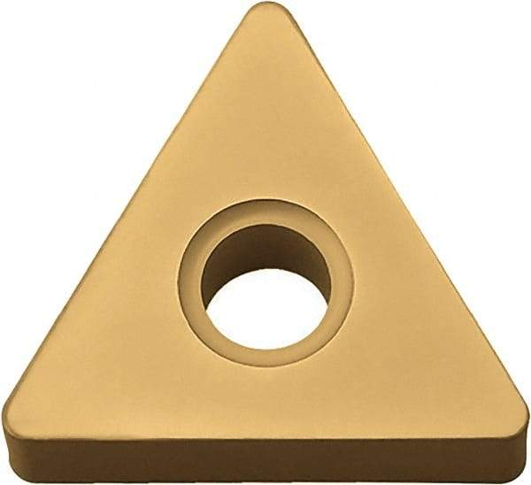 Kyocera - TNMA331 Grade CA4505 Carbide Turning Insert - TiCN/Al2O3 Finish, 60° Triangle, 3/8" Inscr Circle, 3/16" Thick, 1/64" Corner Radius - Best Tool & Supply