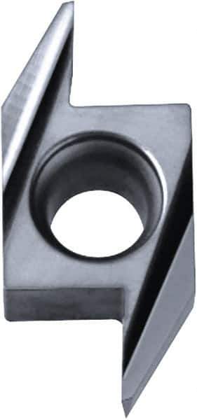 Kyocera - ABS15 Grade PR1225 Carbide Turning Insert - Megacoat Finish, Parallelogram, 5/32" Thick, 0.1524mm Corner Radius - Best Tool & Supply