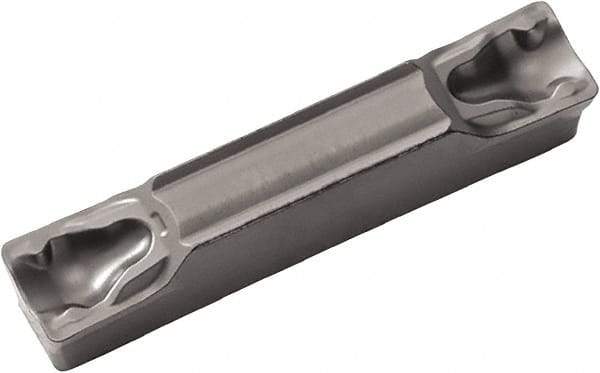 Kyocera - 6020GDFM GH Grade PR1225, 6mm Cutting Width Carbide Grooving Insert - Neutral, 0.4mm Corner Radius, Megacoat Finish - Best Tool & Supply