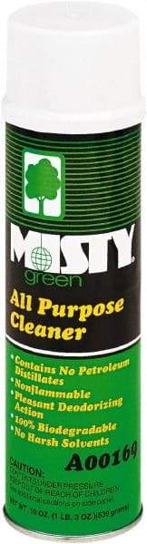 Misty - 19 oz Aerosol All-Purpose Cleaner - Foam, Disinfectant, Citrus - Best Tool & Supply