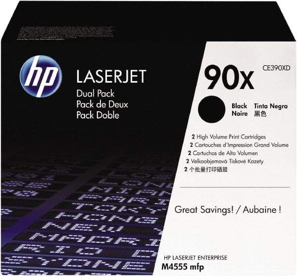 Hewlett-Packard - Black Toner Cartridge - Use with HP LaserJet Enterprise 600 M601, M602, M603, M4555 MFP - Best Tool & Supply