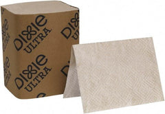 Georgia Pacific - 5" Long x 6-1/2" Wide, Paper Napkins - 2 Ply, Brown - Best Tool & Supply