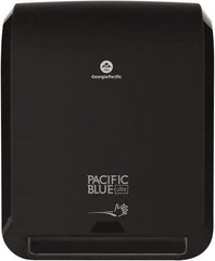 Georgia Pacific - Hands Free, Plastic Paper Towel Dispenser - 16.8" High x 12.9" Wide x 9" Deep, 1 Roll with Stub, Black - Best Tool & Supply