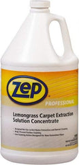 ZEP Commercial - 1 Gal Bottle Carpet Cleaner - Lemongrass Scent, Use on Carpet & Upholstery - Best Tool & Supply