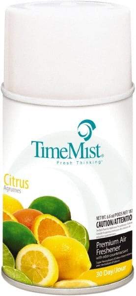 TimeMist - 6.6 oz Air Freshener Dispenser Canister Refill - Citrus, Compatible with TimeMist Metered Fragrance Dispensers - Best Tool & Supply