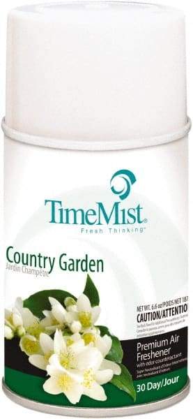 TimeMist - 6.6 oz Air Freshener Dispenser Canister Refill - Country Garden, Compatible with TimeMist Metered Fragrance Dispensers - Best Tool & Supply