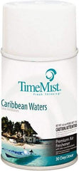 TimeMist - 6.6 oz Air Freshener Dispenser Canister Refill - Caribbean Waters, Compatible with TimeMist Metered Fragrance Dispensers - Best Tool & Supply