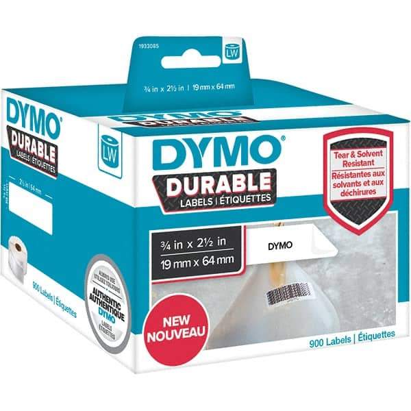 Dymo - Labels, Ribbons & Tapes Type: Barcode Labels Color: White - Best Tool & Supply