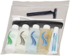 Ability One - Body Wash, Shampoo, Comb, Toothpaste, Toothbrush, Razor, Shave Gel - Toiletries Kit - Best Tool & Supply