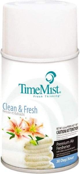 TimeMist - 6.6 oz Air Freshener Dispenser Canister Refill - Clean/Fresh, Compatible with TimeMist Metered Fragrance Dispensers - Best Tool & Supply