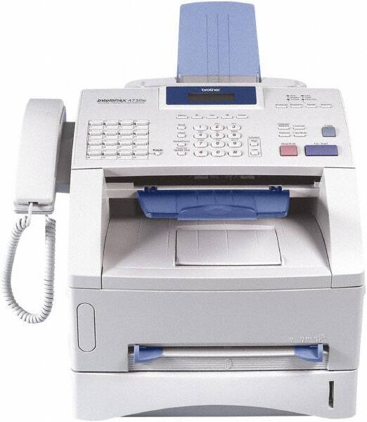 Brother - White Fax Machine - Use with Paper - Best Tool & Supply