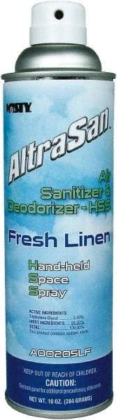 Misty - 10 oz Aerosol Can Air Freshener - Liquid, Fresh Linen Scent - Best Tool & Supply