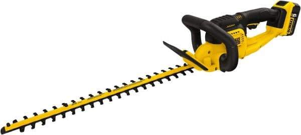 DeWALT - Battery Hedge Trimmer - 22" Cutting Width, 20 Volts - Best Tool & Supply