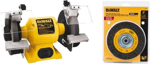 DeWALT - 8" Wheel Diam x 1" Wheel Width, Grinder - 5/8" Arbor Hole Diam - Best Tool & Supply