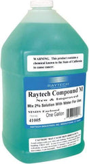 Raytech - 1 Gal Compound M Tumbling Media Additive Liquid - For Burnishing, Wet Operation - Best Tool & Supply