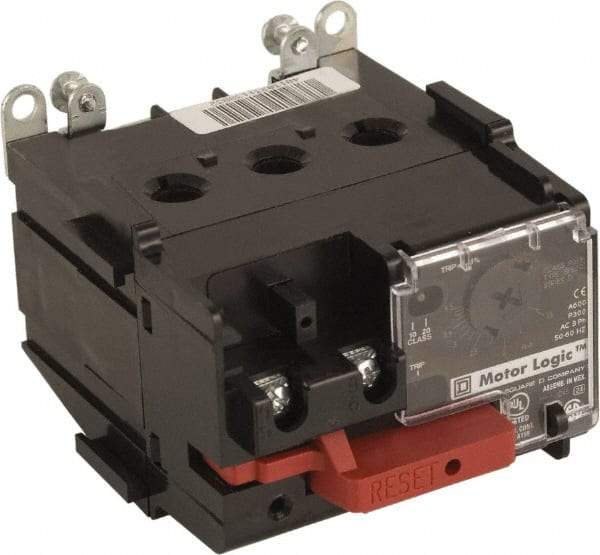 Square D - NEMA Size 00, 600 VAC, Thermal NEMA Overload Relay - For Use with Motor Logic - Best Tool & Supply